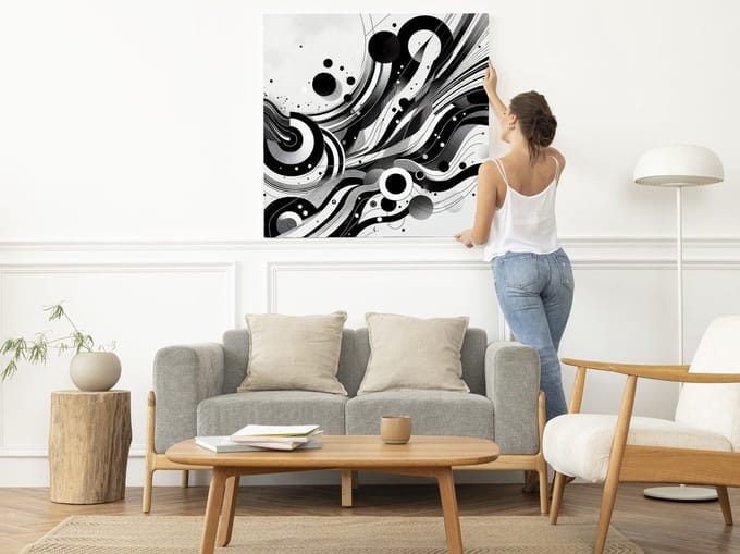 Kunstprint | Wanddecoratie | Dibond | 100 × 100 cm