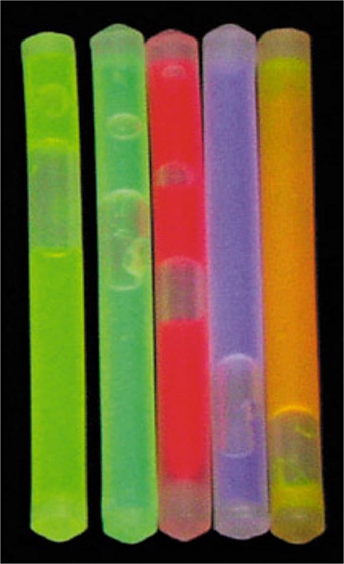 MFH - Glow Stick "Mini" - Verschillende kleuren - 10 pack