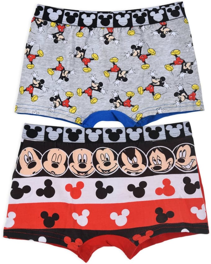 Disney Mickey kinderboxershorts 2 stuks/pak 4/5 jaar