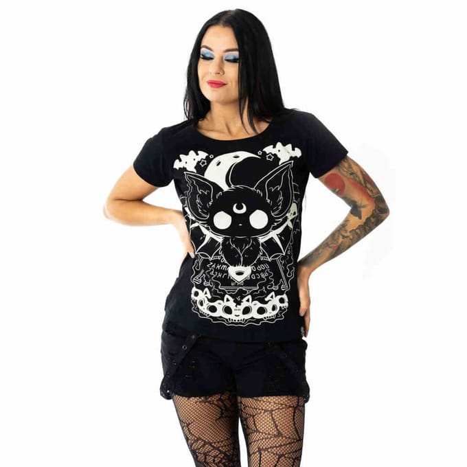 Cupcake Cult - Séance Bat Dames Tshirt - M - Zwart