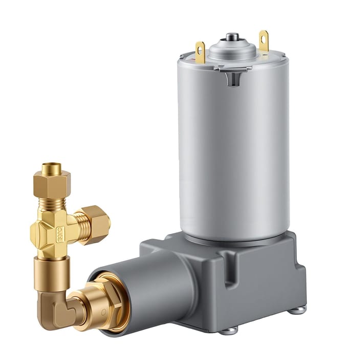 Pneumatische Veervering Bestuurdersstoel Compressor met T-vormige Adapter Vervanging voor Grammer Maximo Actimo Primo MSG 24V（KML-AK935）