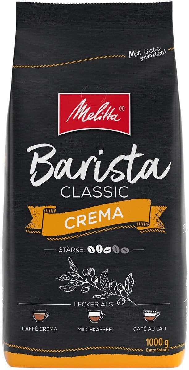 Melitta Barista Classic Crema - koffiebonen - 1 kilo