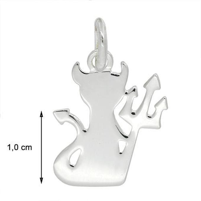 Blinx Jewels Zilveren Hanger Duiveltje