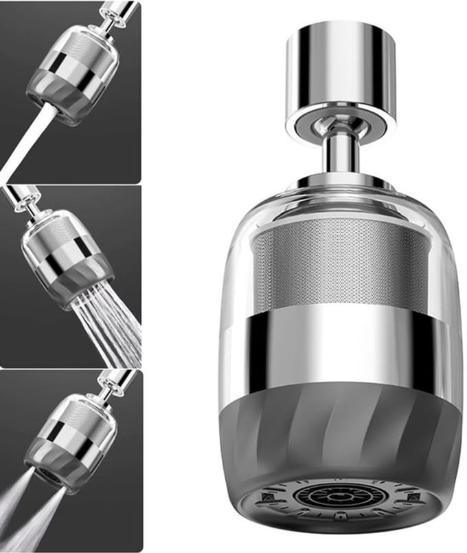 IMstore - Faucet Jet Regulator - 360° Rotatable - 3 Modes Tap Spray
