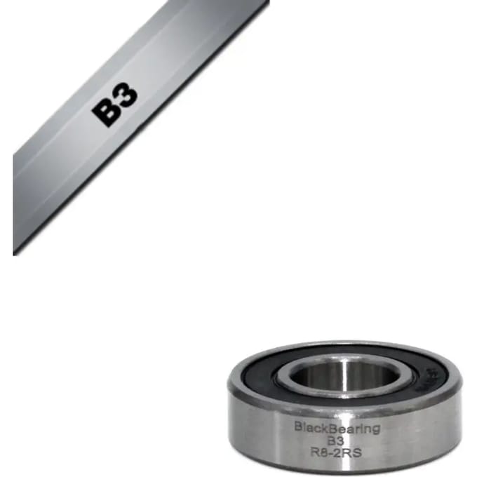 Lager Black Bearing B3 - R8-2RS - 12,7 x 28,58 x 7,94 mm