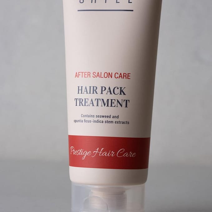 [CURLYSHYLL] After Salon Care Hair Pack Treatment 250ml white