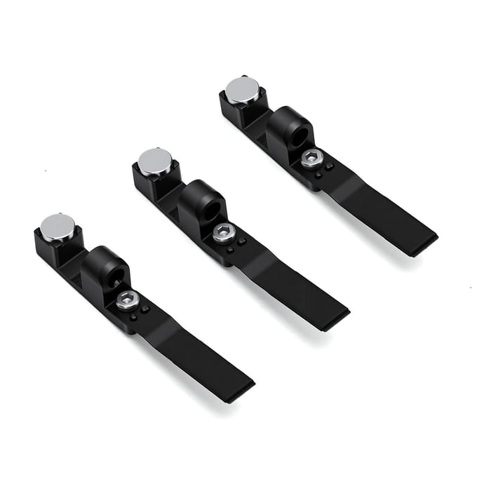 3 Stuks Flow Blocker Vervanging voor Bambu Lab H2D H2C 3D Printer Hittebestendig Mondstuk Flow Blocker Assemblage black