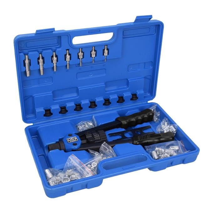 Pistolet à riveter manuel pour écrous, outil manuel pour riveter fileté M3 M4 M5 M6 M8 M10 M12 blue