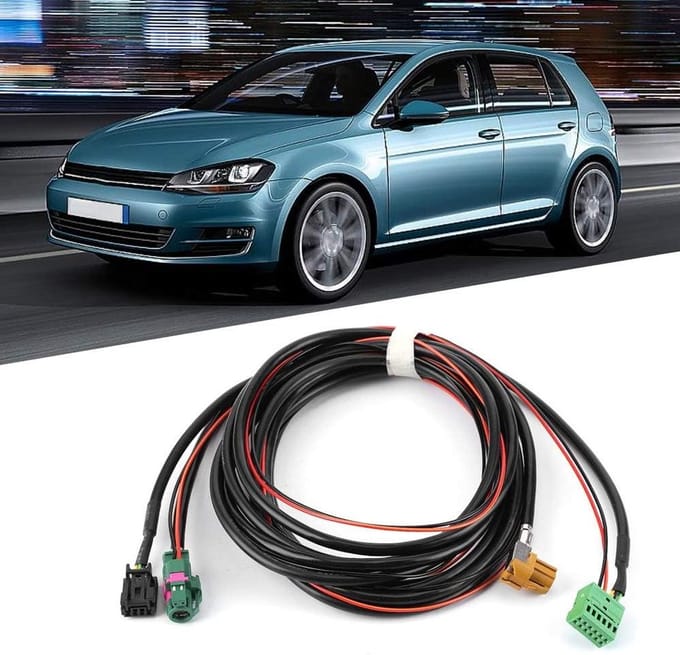 Carplay Kabelboom - USB AUX Switch - Navigatie Koppelen - Plug and Play - 1.8M - Zwart