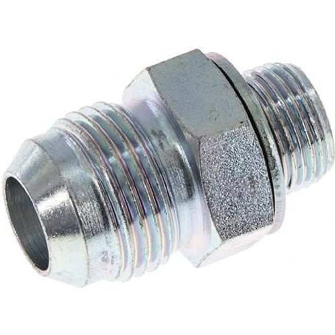 JIC  Dubbele Nippel G3/8'' X UNF 7/8''-14 Staal NBR 210bar [2 Stuks]