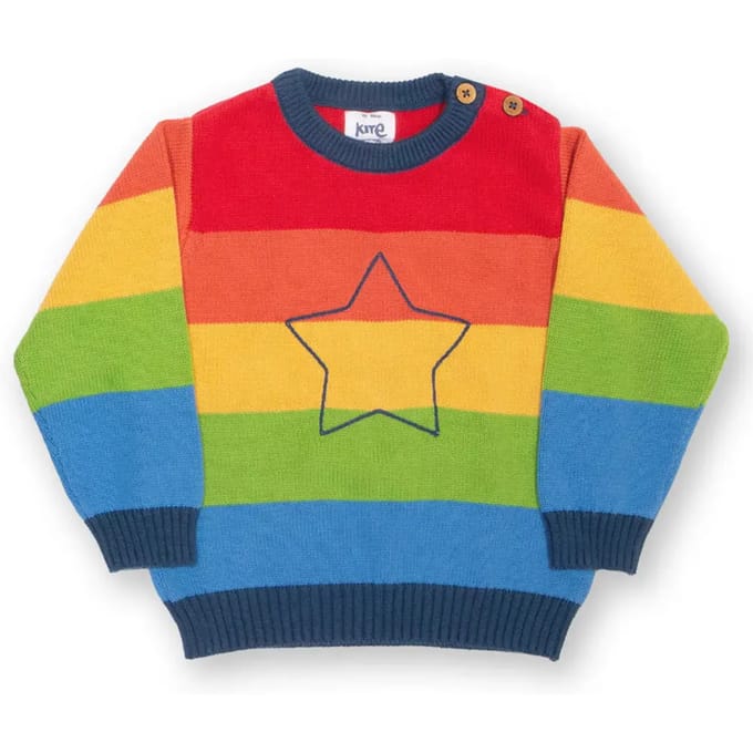 Kindertrui Kite Rainbow Star