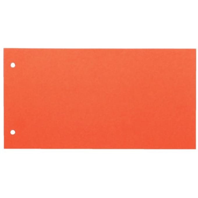 Scheidingsstrook Quantore 230x120mm oranje 250 stuks