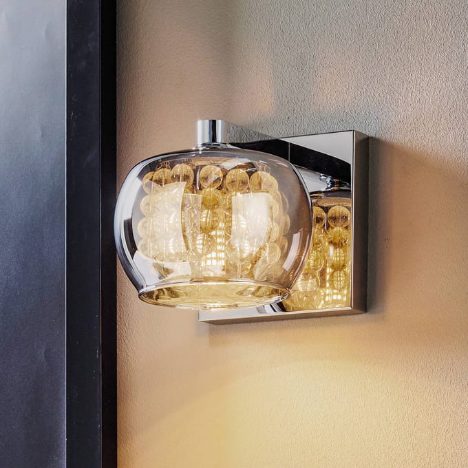 Schuller Valencia Glas-wandlamp Arian