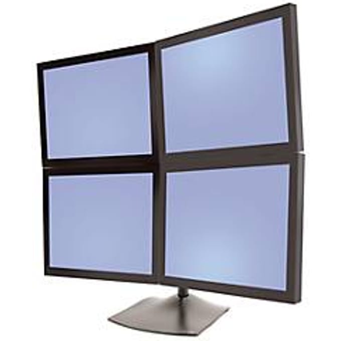 Ergotron DS100 standvoet voor 4 beeldschermen