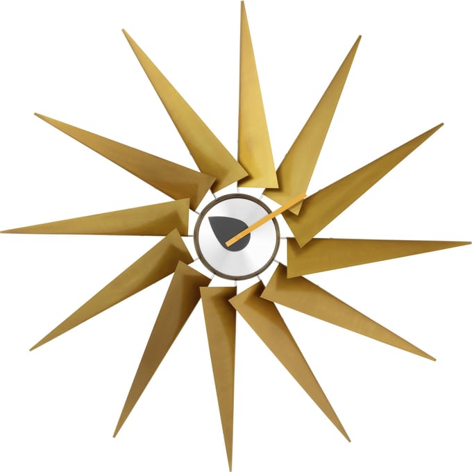 Vitra - Turbine Clock - geel