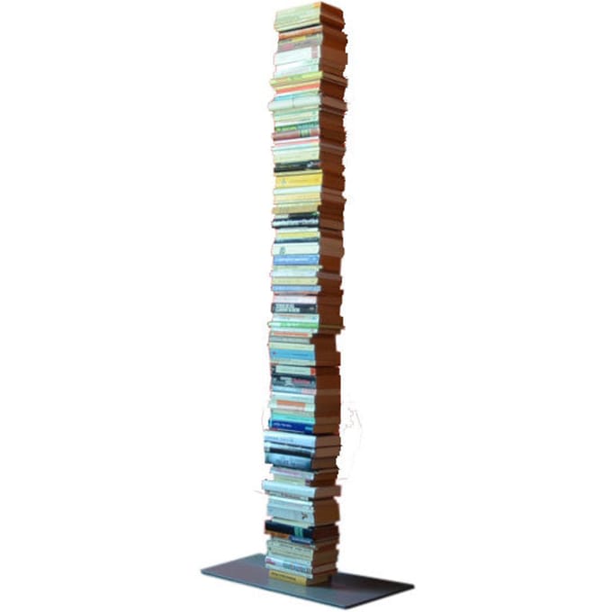 Radius - Booksbaum enkel boekenrek - zilver - 170,5 cm