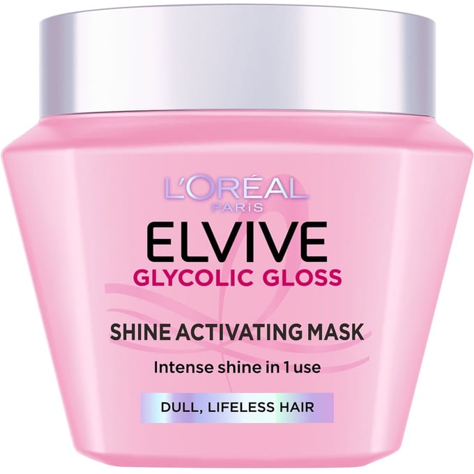 L'Oréal Paris Elvive Glycolic Gloss Core Diamond Mask 300ml