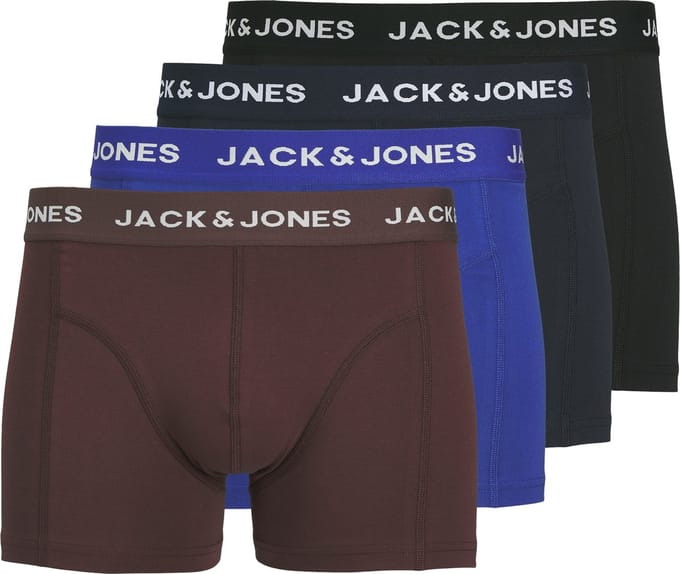 Jack & Jones Boxershorts 4-pack Boxershorts