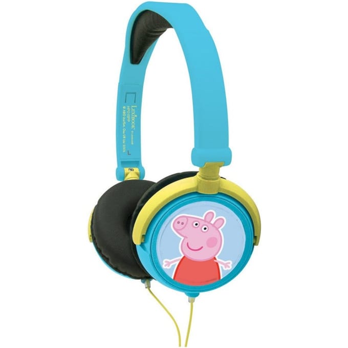 Peppa Pig Stereo Bedrade Opvouwbare Koptelefoon met veilige volumebeperking