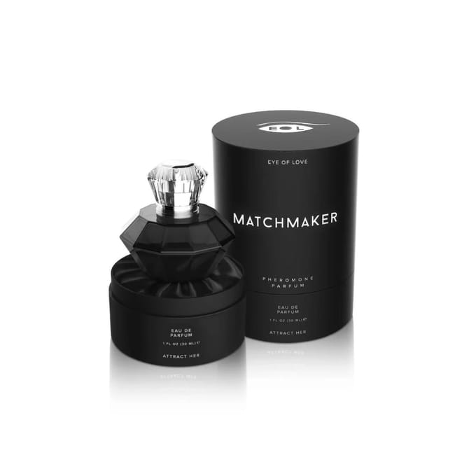 Œil d'Amour - Parfum avec phéromones pour hommes Matchmaker Diamant Noir 30 ml