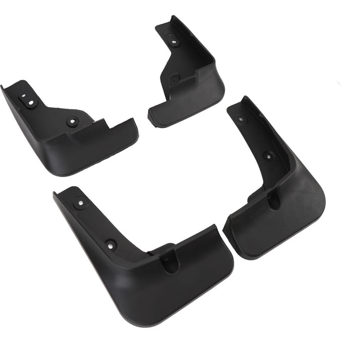 Set van 4 spatlappen, anti-spat voor en achter, voor CX5 CX5 20222024, zwart black