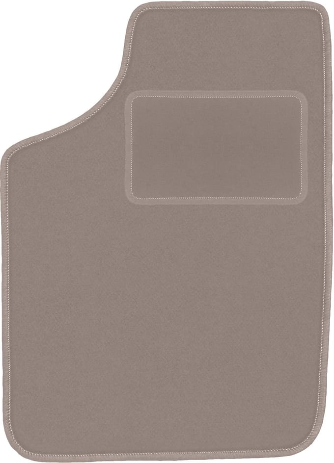 Beige bestuurdersmat voor: Opel Corsa A hatchback (1982-1993)