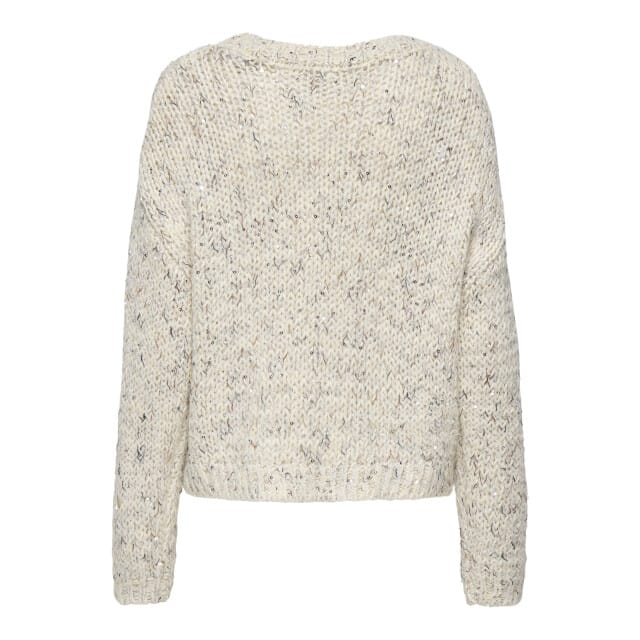 Only Onlwinter ls sequins o-neck cs knt
