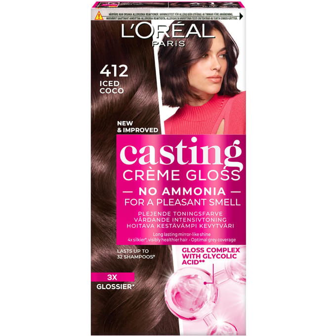 L'Oréal Paris L'Or&eacute;al Paris Casting Cr&egrave;me Gloss 412 Iced Coco 1 st