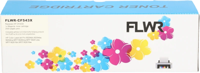 FLWR - Toner / 203X / Magenta - Geschikt voor HP