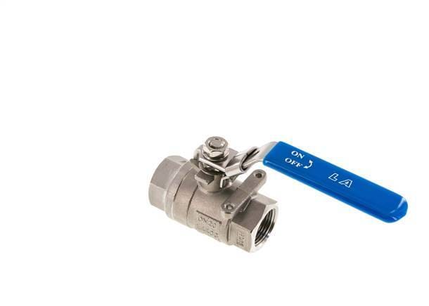 G 3/4 inch 2-Weg RVS Kogelkraan - BL2SH-M-034