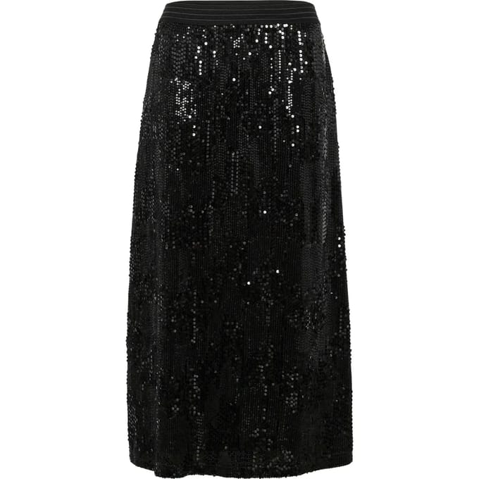 Vrouwen paillettenrok KAFFE Amalie