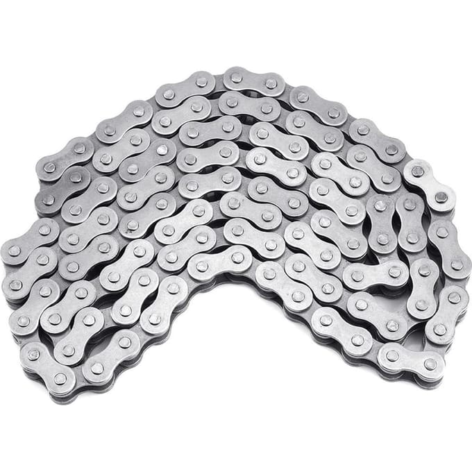 Chaîne à maillons 415110L pour vélo motorisé à moteur 49cc, 60cc, 66cc, 80cc gray