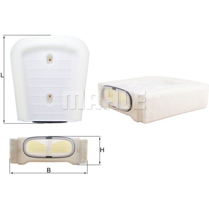 Luchtfilter KNECHT LX 3295/8
