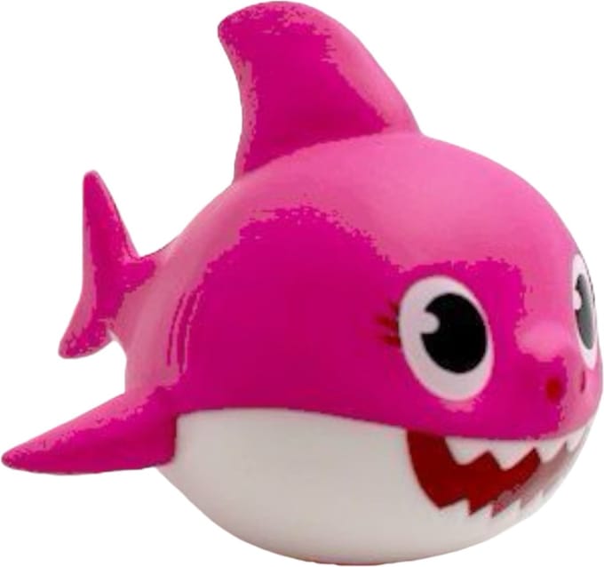 Comansi Baby Shark Mini figure Mommy Shark 8 cm Mini-Figuur