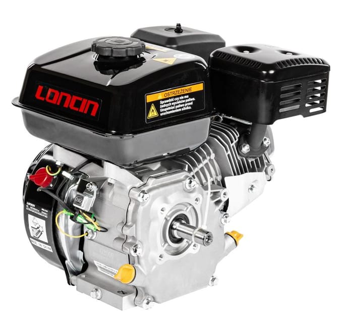 Moteur Loncin G200F-AS arbre horizontal 20 mm / 50 mm G200F-AS