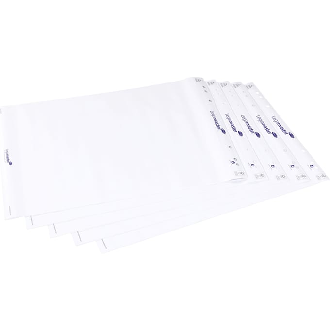 Legamaster flipover papierblok blanco 5 pak à 20 vel