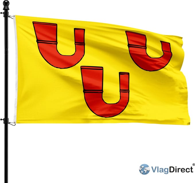 Gemeente Perwijs vlag - 90 x 150 cm.