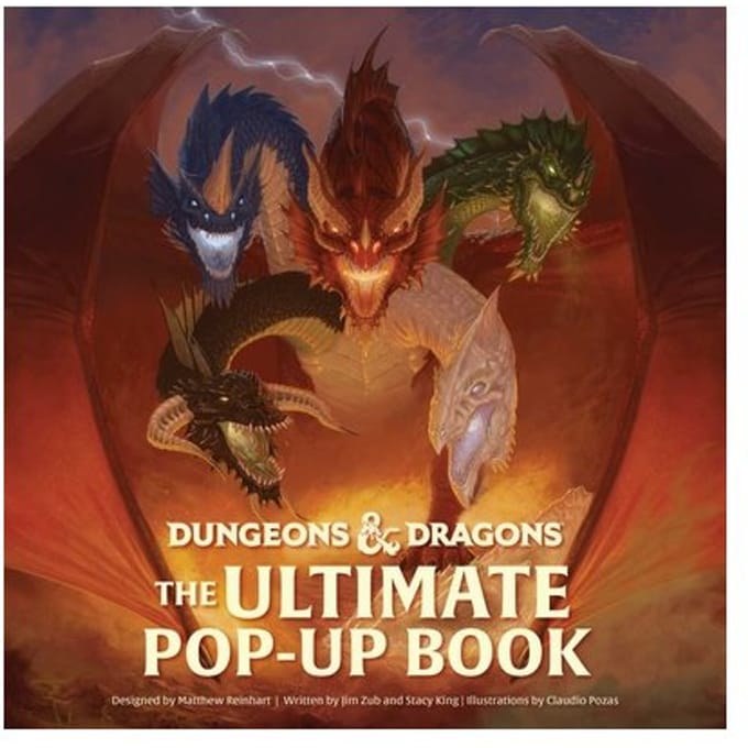 Dungeons & Dragons: The Ultimate Pop-Up Book - Reinhart Pop-Up Studio - Matthew Reinhart