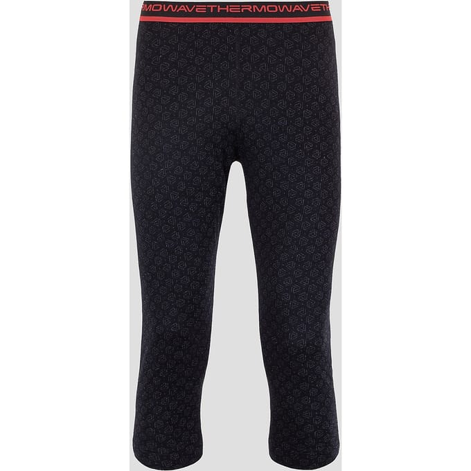 Thermowave 3/4 Thermo Broek zwart
