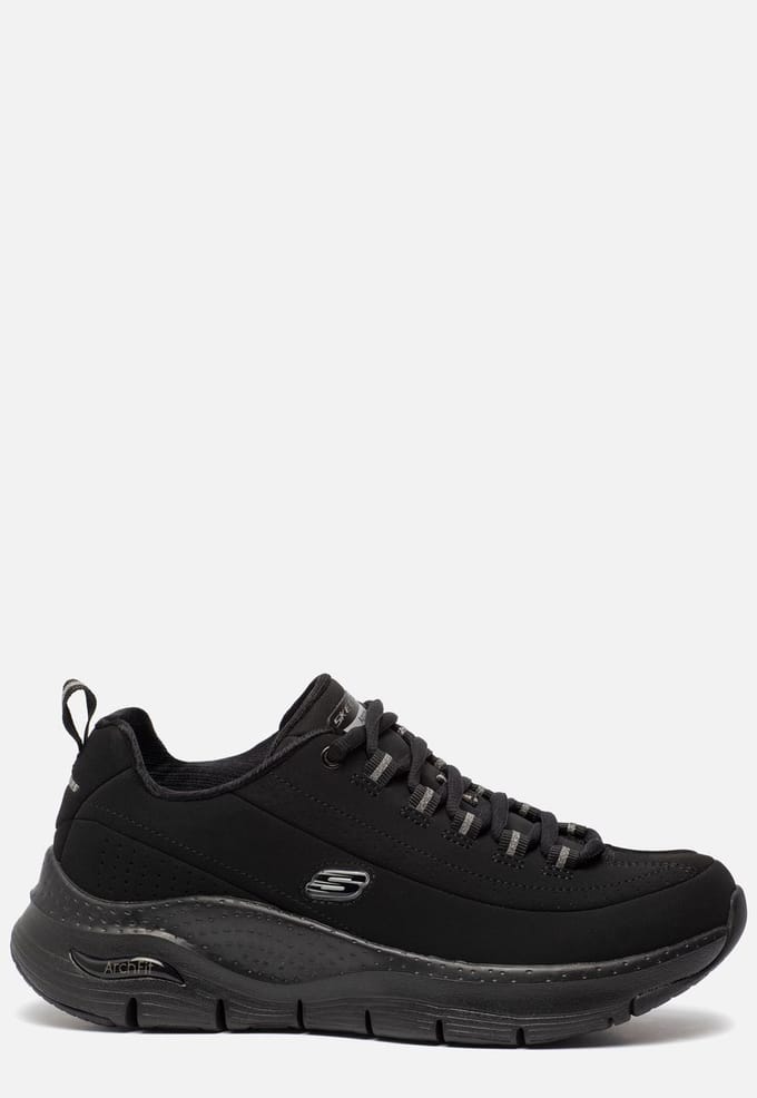 Skechers Arch Fit - Metro Skyline - Dames Sneakers - Zwart