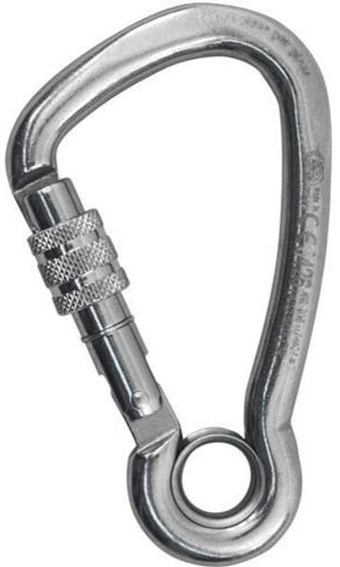 Harnas snap sluiting met oog 8mm (GS71340)