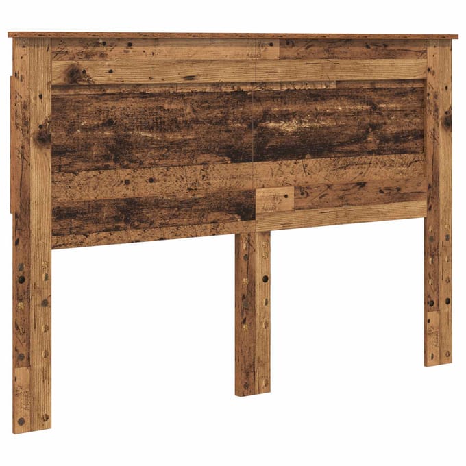 vidaXL Hoofdbord Oud Hout Bewerkt hout