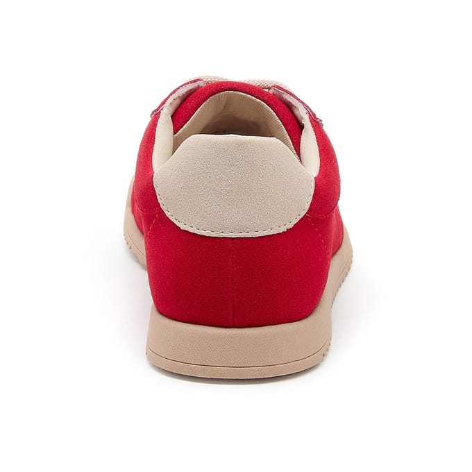Rocket Dog Bertie Pella Textiel Dames Rode Sneakers
