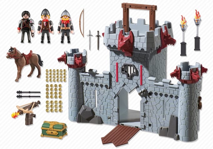 Playmobil Meeneemburcht van de Zwarte Baron - 6697