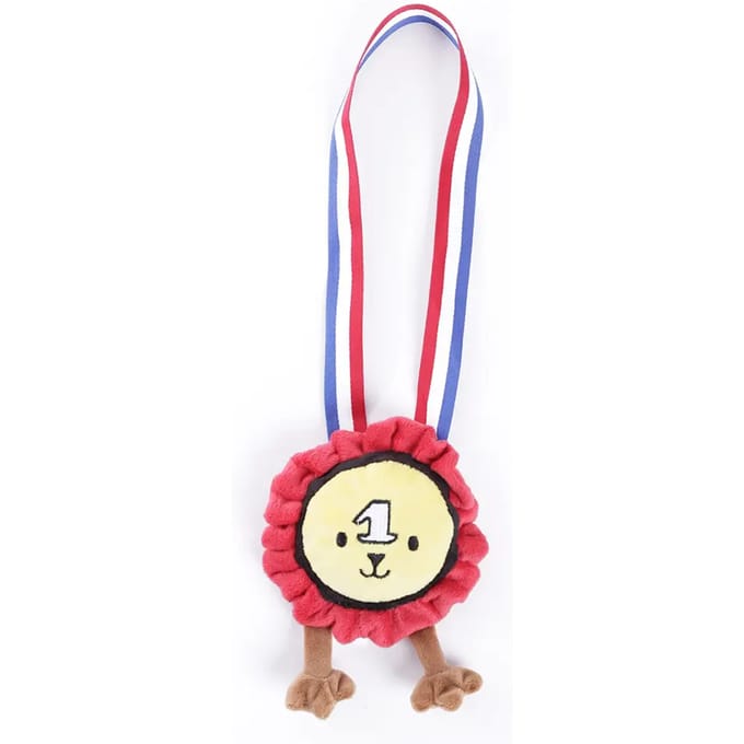 Hondenspeeltje met medaille Martin Sellier