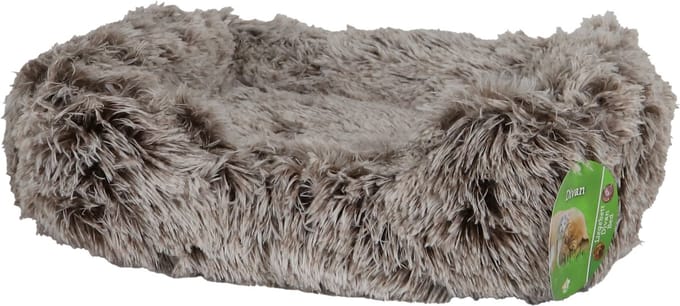 Boon Hondenmand superzacht fluffy 50x40cm arctic brown