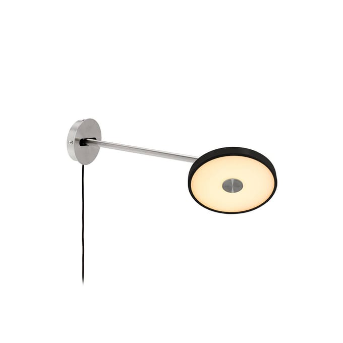 UMAGE LED wandlamp Asteria Long, zwart, staal, stekker