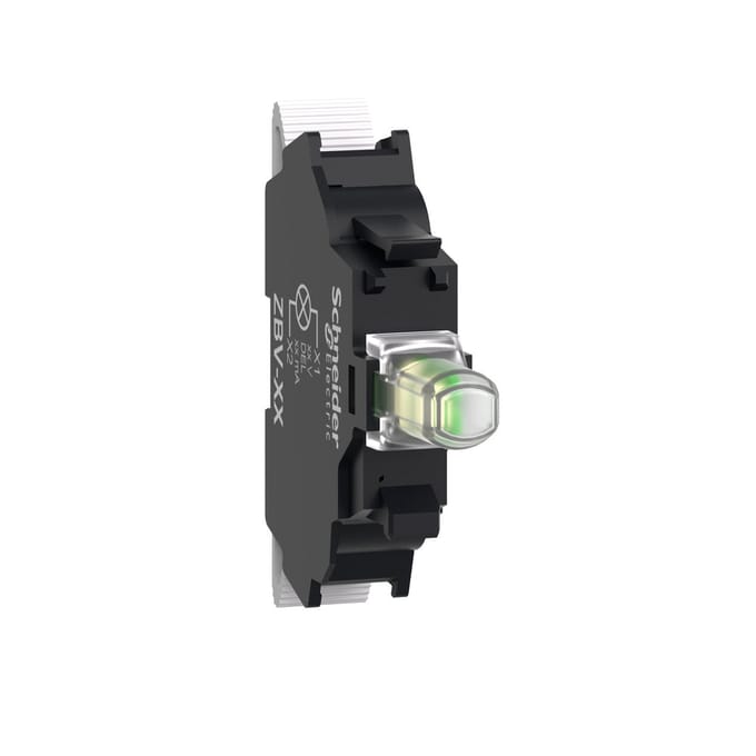 Schneider Electric ZBVB15 LED-element Met fitting Wit 24 V/DC, 24 V/AC 1 stuk(s) Piece