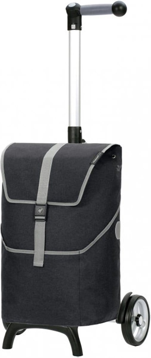 Andersen Shopper Unus Shopper Fun Mikkel winkelwagen 54 cm - 36 L - schwarz