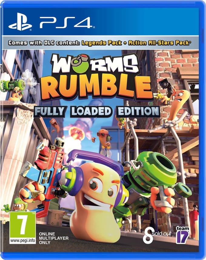 Worms Rumble - Volledig Geladen Editie - Sony PlayStation 4 - Action